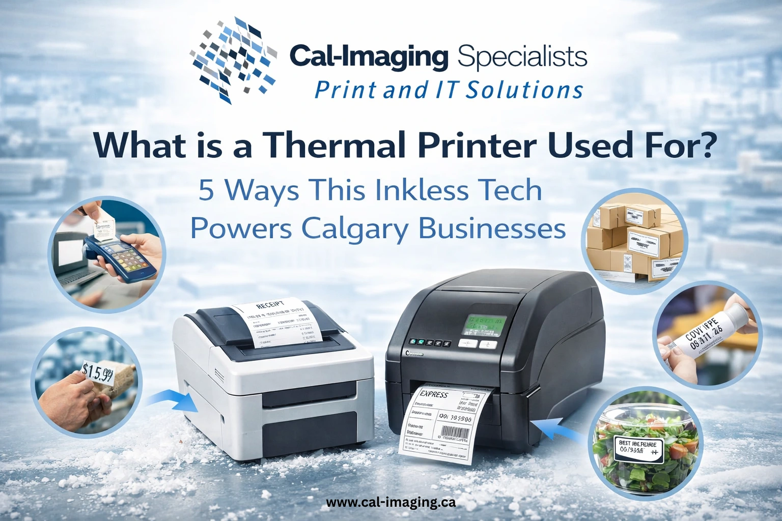 What is a Thermal Printer Used For? 5 Ways This Inkless Tech Powers Calgary Businesses