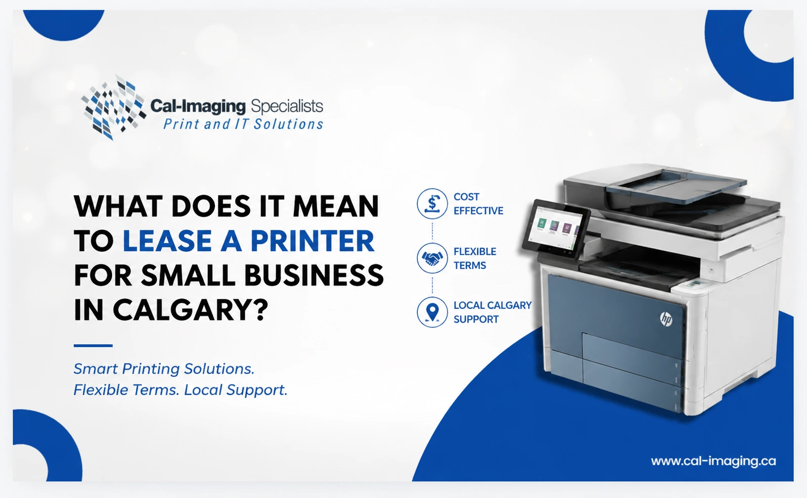 What Does It Mean to Lease a Printer for Small Business in Calgary?